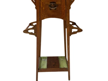 Arts & Crafts Art Nouveau Extra Large Pedestal or Plant Stand, 1900s